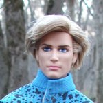 Харлей отлично погулял по лесу