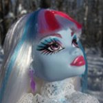 Заснеженный лес и моя Эббичка Монстер Хай