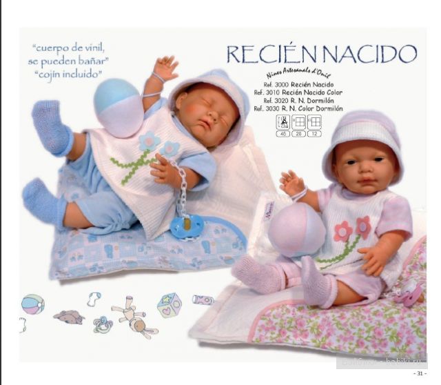 Испанские куклы Nines — Куклы Nines d'Onil (Нинес): Миа (Mia)