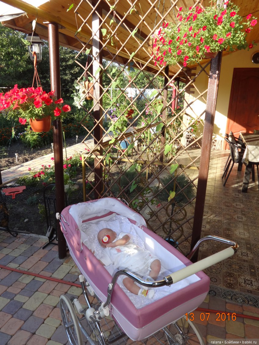 Реборн коляска