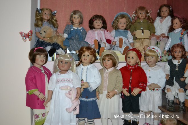Как мы расселили кукол — Домашние коллекции кукол: фото собраний