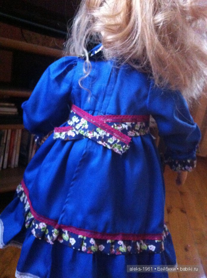 Новое платье Ширин | Бэйбики Новое платье Ширин — Одежда и обувь для кукол своими руками: фото (фото 2)