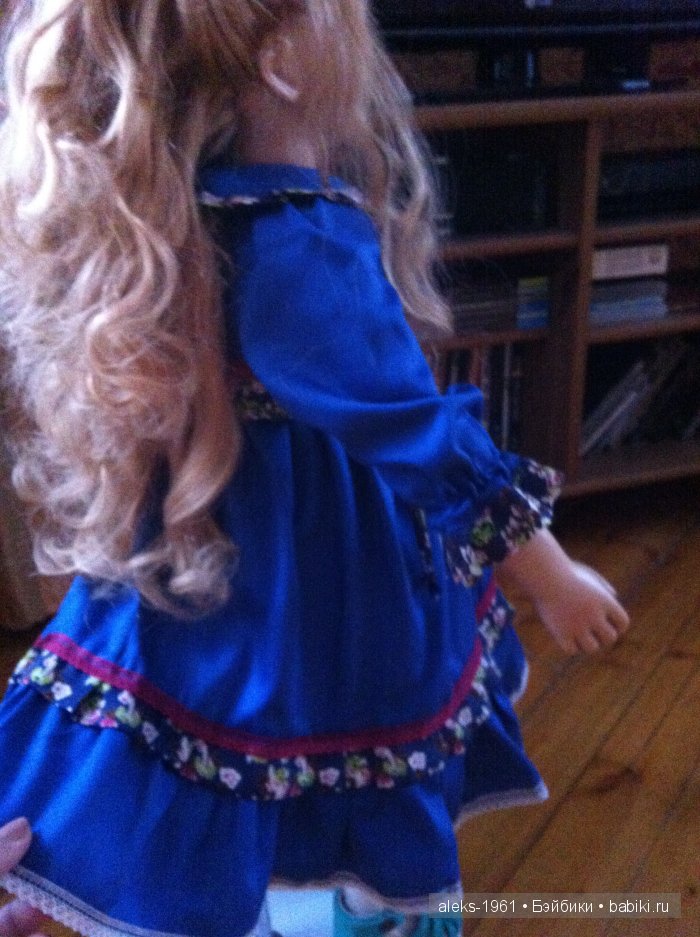 Новое платье Ширин | Бэйбики Новое платье Ширин — Одежда и обувь для кукол своими руками: фото (фото 3)