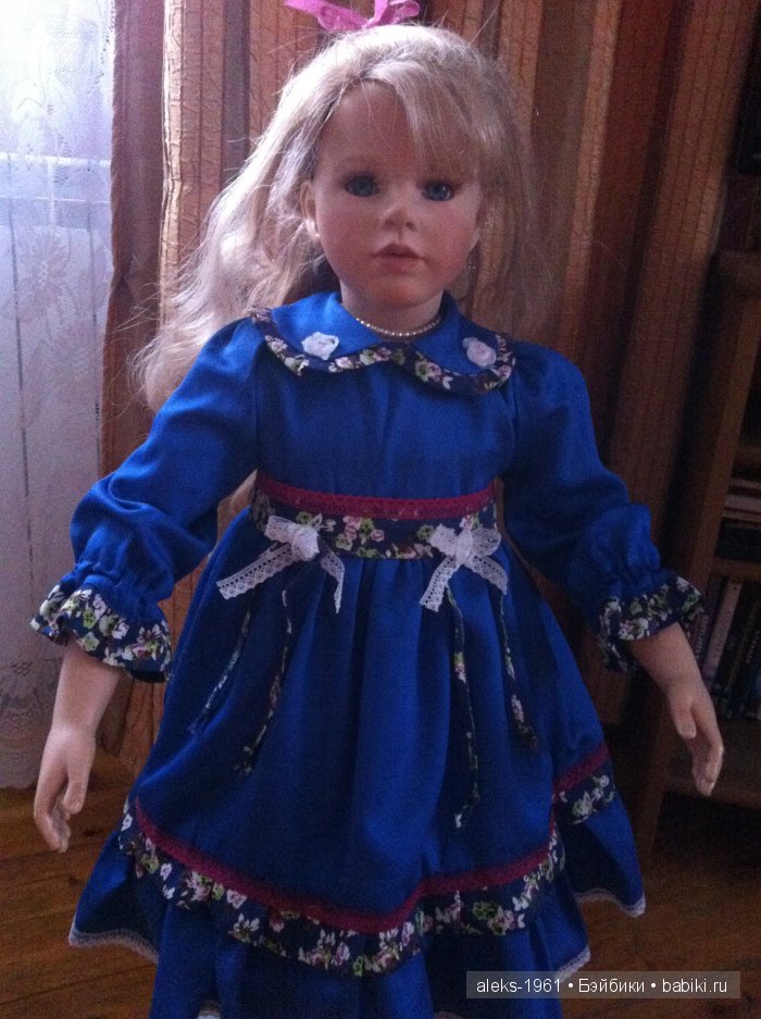Новое платье Ширин | Бэйбики Новое платье Ширин — Одежда и обувь для кукол своими руками: фото (фото 4)