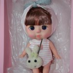 Новая куколка "Глазки-вишенки" в коробке 18см.