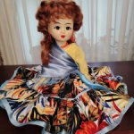 Цыганочка опилочная. Ивановская фабрика игрушек