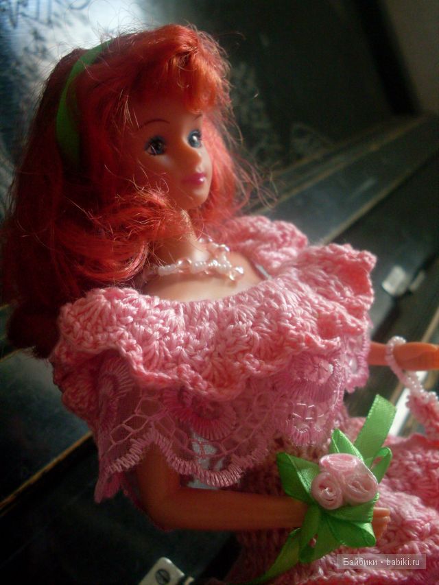 Ассоль, Барби, вязанное платье