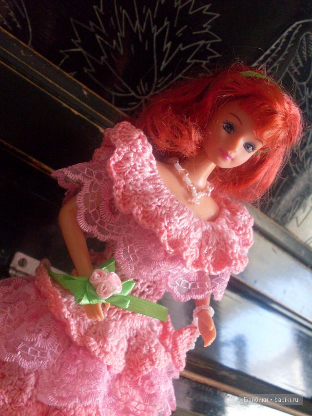 Ассоль, Барби, вязанное платье