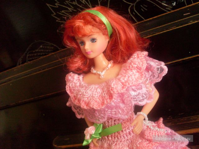 Ассоль, Барби, вязанное платье