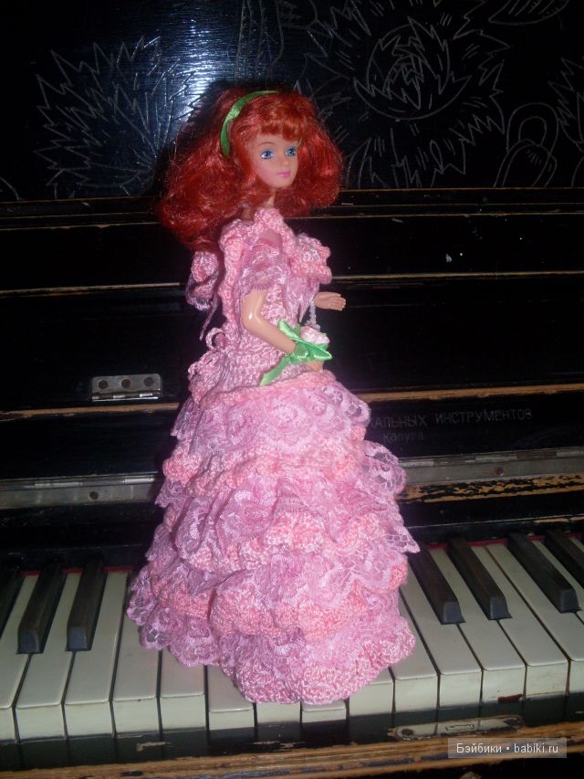 Ассоль, Барби, вязанное платье