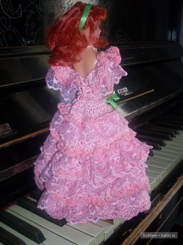 Ассоль, Барби, вязанное платье