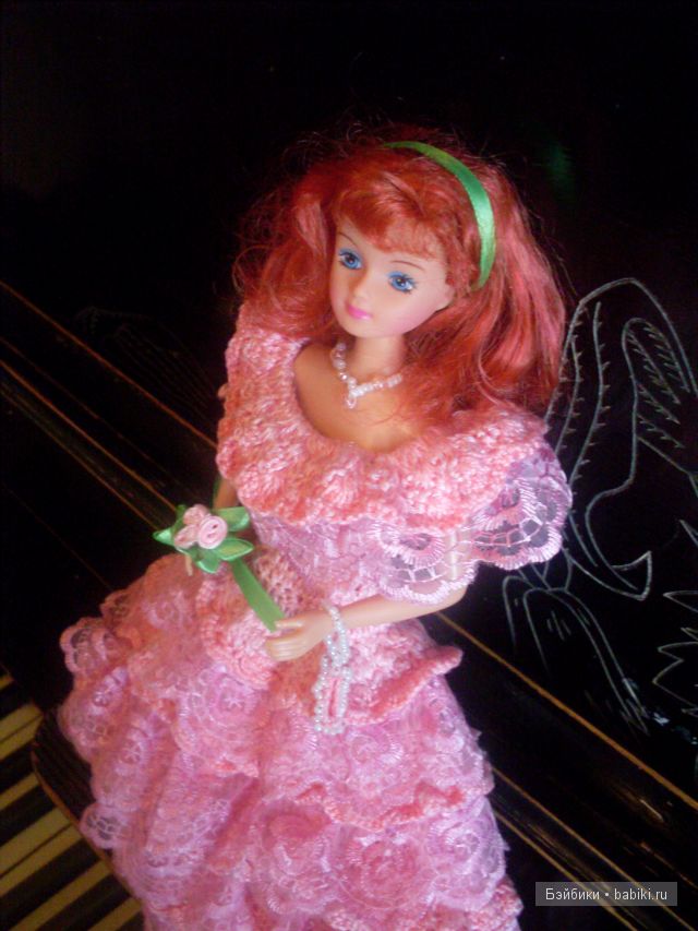 Ассоль, Барби, вязанное платье