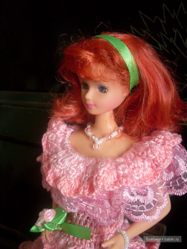 Ассоль, Барби, вязанное платье