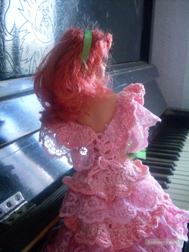 Ассоль, Барби, вязанное платье