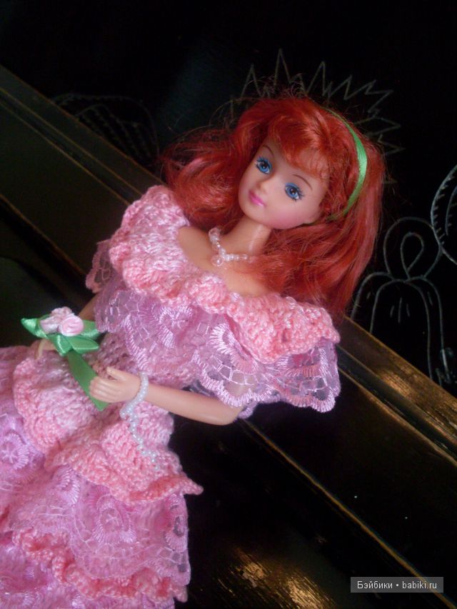 Ассоль, Барби, вязанное платье