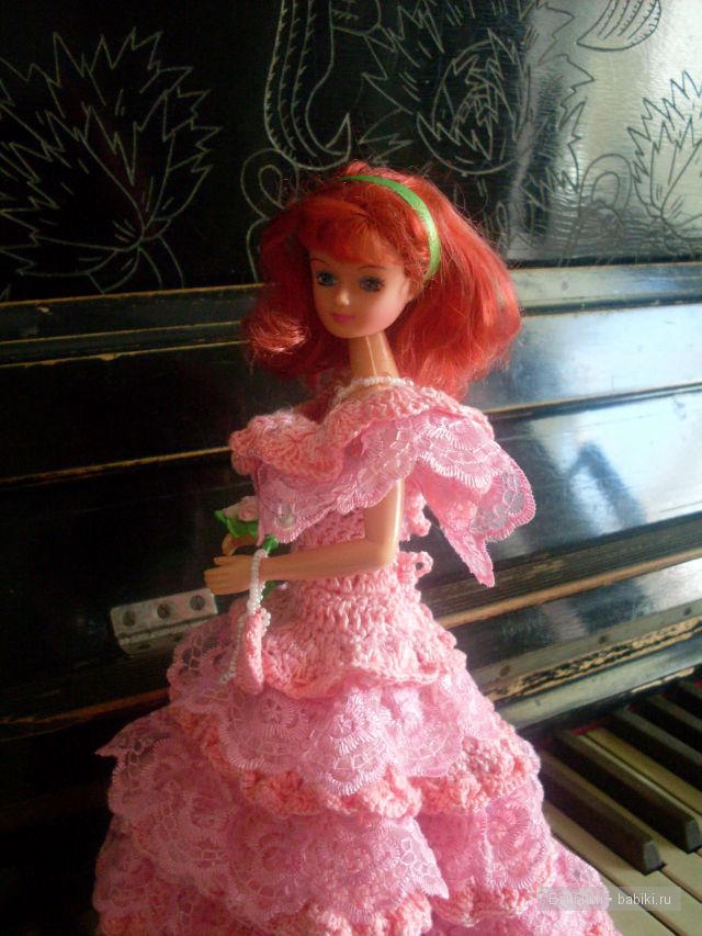 Ассоль, Барби, вязанное платье