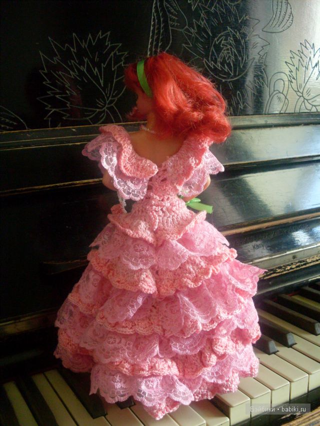 Ассоль, Барби, вязанное платье