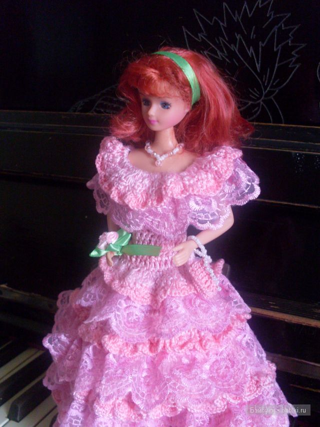 Ассоль, Барби, вязанное платье