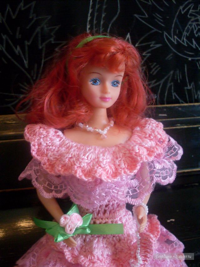 Ассоль, Барби, вязанное платье