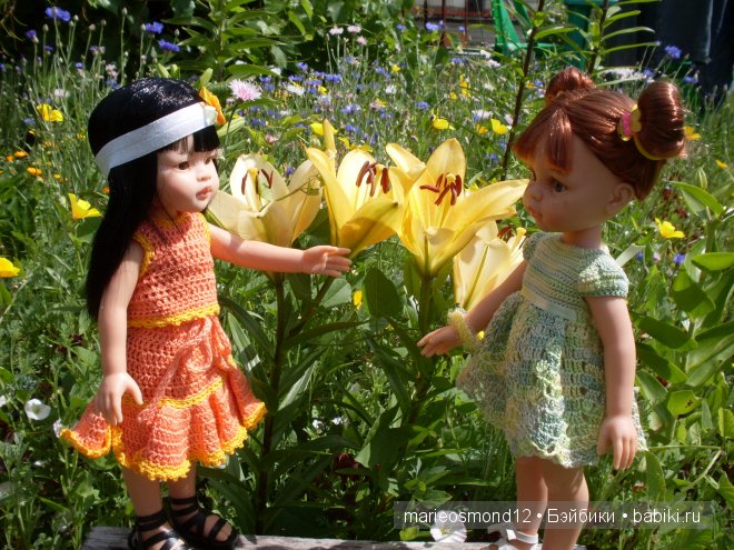 Знакомство с моей коллекцией 2. Мои куклены от Paola Reina