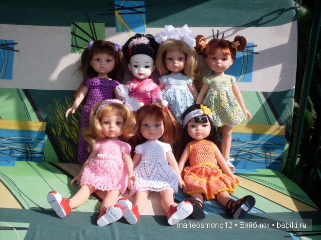 Знакомство с моей коллекцией 2. Мои куклены от Paola Reina