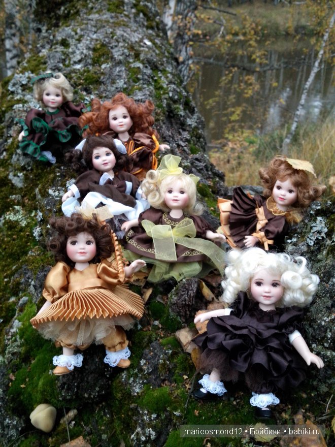 Знакомство с моей коллекцией 4 Малышки от Мари Осмонд