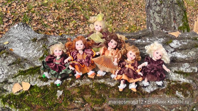 Знакомство с моей коллекцией 4 Малышки от Мари Осмонд