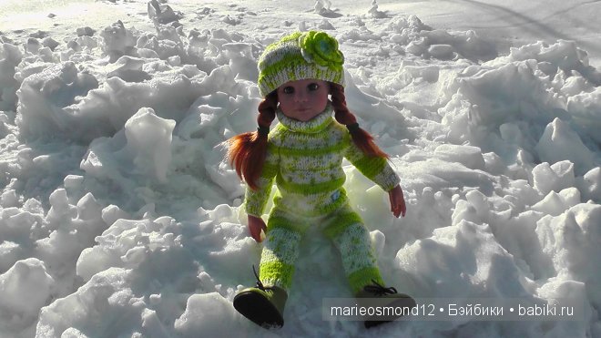 А у нас опять зима наступила! Коллекция кукол Готц