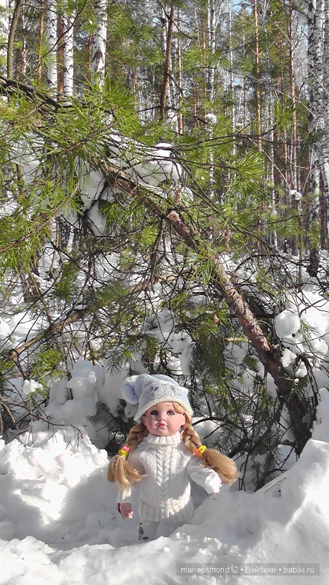 А у нас опять зима наступила! Коллекция кукол Готц