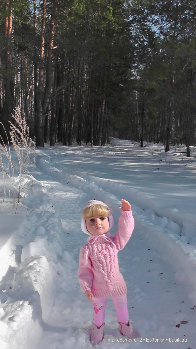 А у нас опять зима наступила! Коллекция кукол Готц (фото 6)