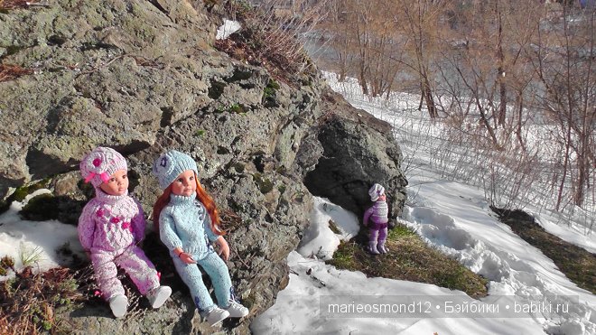 А у нас опять зима наступила! Коллекция кукол Готц