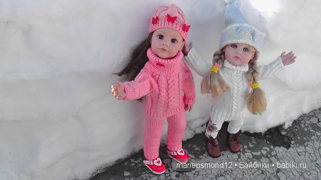 А у нас опять зима наступила! Коллекция кукол Готц (фото 3)