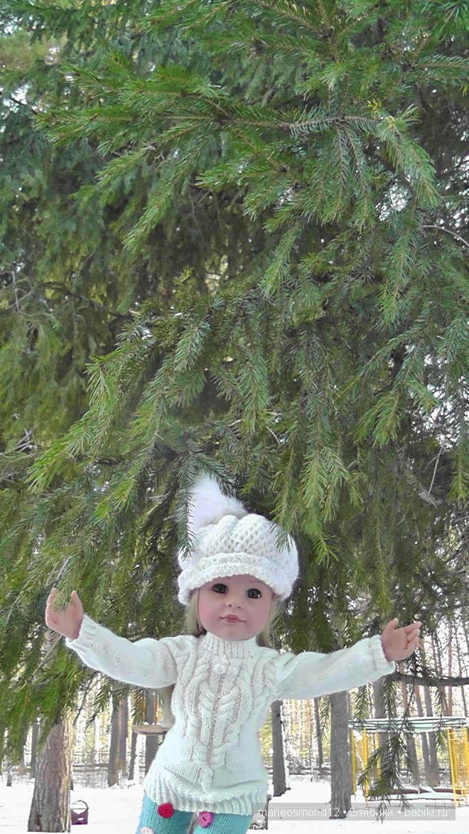 А у нас опять зима наступила! Коллекция кукол Готц