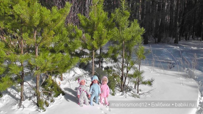 А у нас опять зима наступила! Коллекция кукол Готц (фото 5)