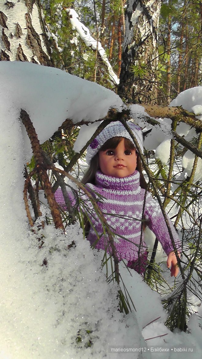 А у нас опять зима наступила! Коллекция кукол Готц