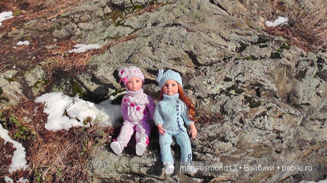А у нас опять зима наступила! Коллекция кукол Готц