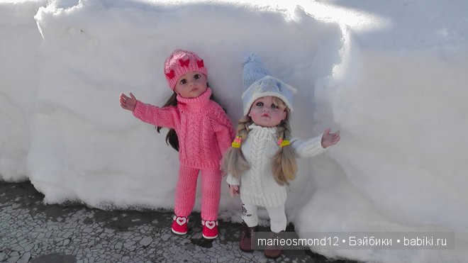 А у нас опять зима наступила! Коллекция кукол Готц (фото 2)