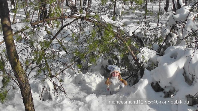 А у нас опять зима наступила! Коллекция кукол Готц