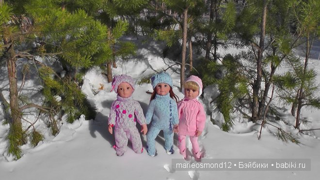 А у нас опять зима наступила! Коллекция кукол Готц (фото 4)