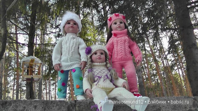 А у нас опять зима наступила! Коллекция кукол Готц