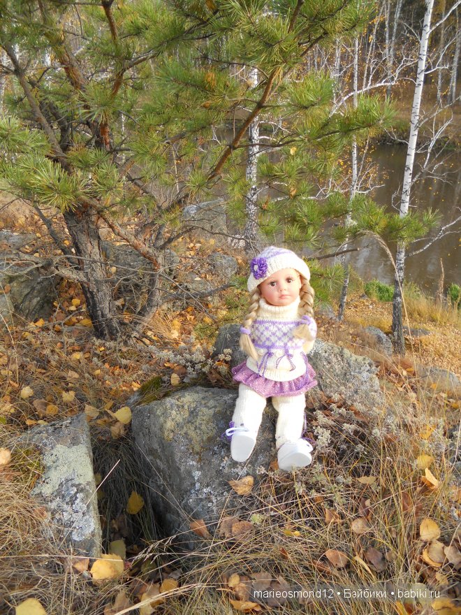 Капелька радуги среди хмурого осеннего дождя - Виолочка от Готц