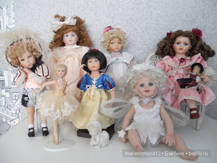 Знакомство с моей коллекцией 10. Фарфоровые лапочки