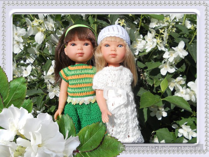 Мои новые испаночки- малышки Вестида де Азул