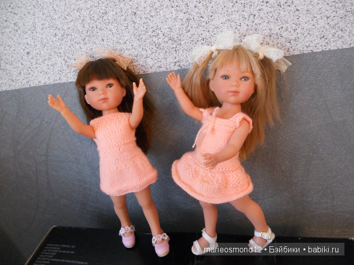 Мои новые испаночки- малышки Вестида де Азул