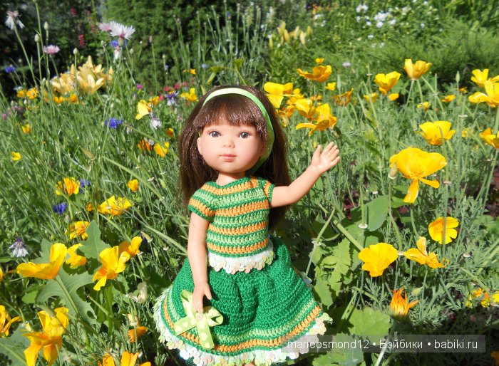 Мои новые испаночки- малышки Вестида де Азул