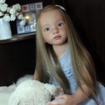 Грета. Нежнее жемчужины. Кукла реборн Анастасии Гангало.