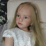 Алеся... Леся, Лесенька. Кукла реборн Анастасии Гангало