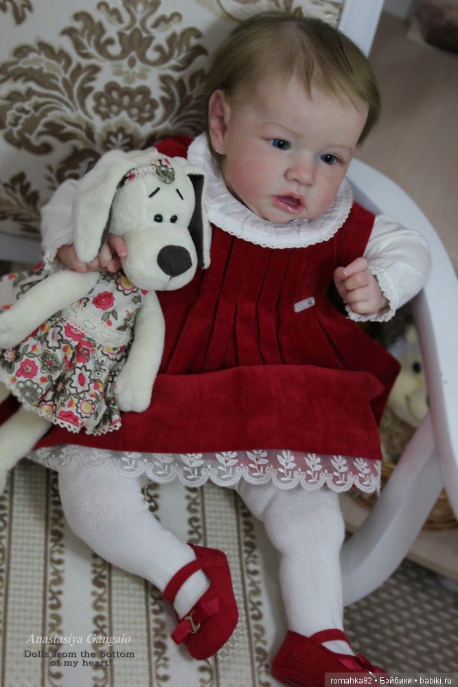 Моя любимая Саския. Кукла реборн Анастасии Гангало