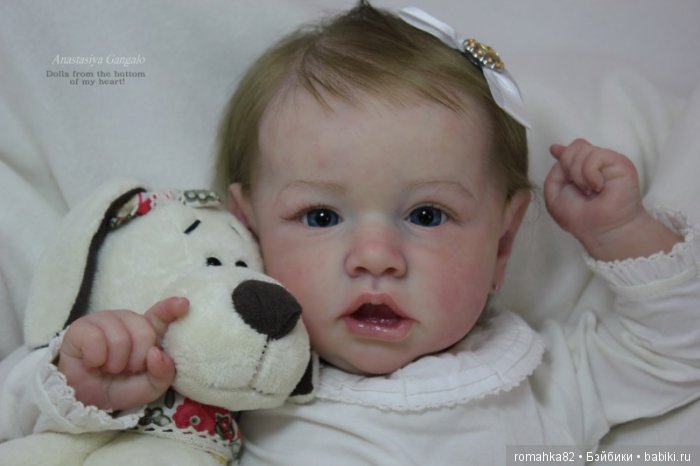 Моя любимая Саския. Кукла реборн Анастасии Гангало