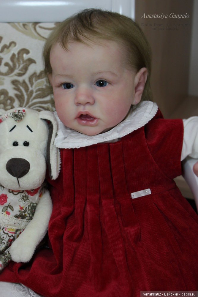 Моя любимая Саския. Кукла реборн Анастасии Гангало (фото 4)